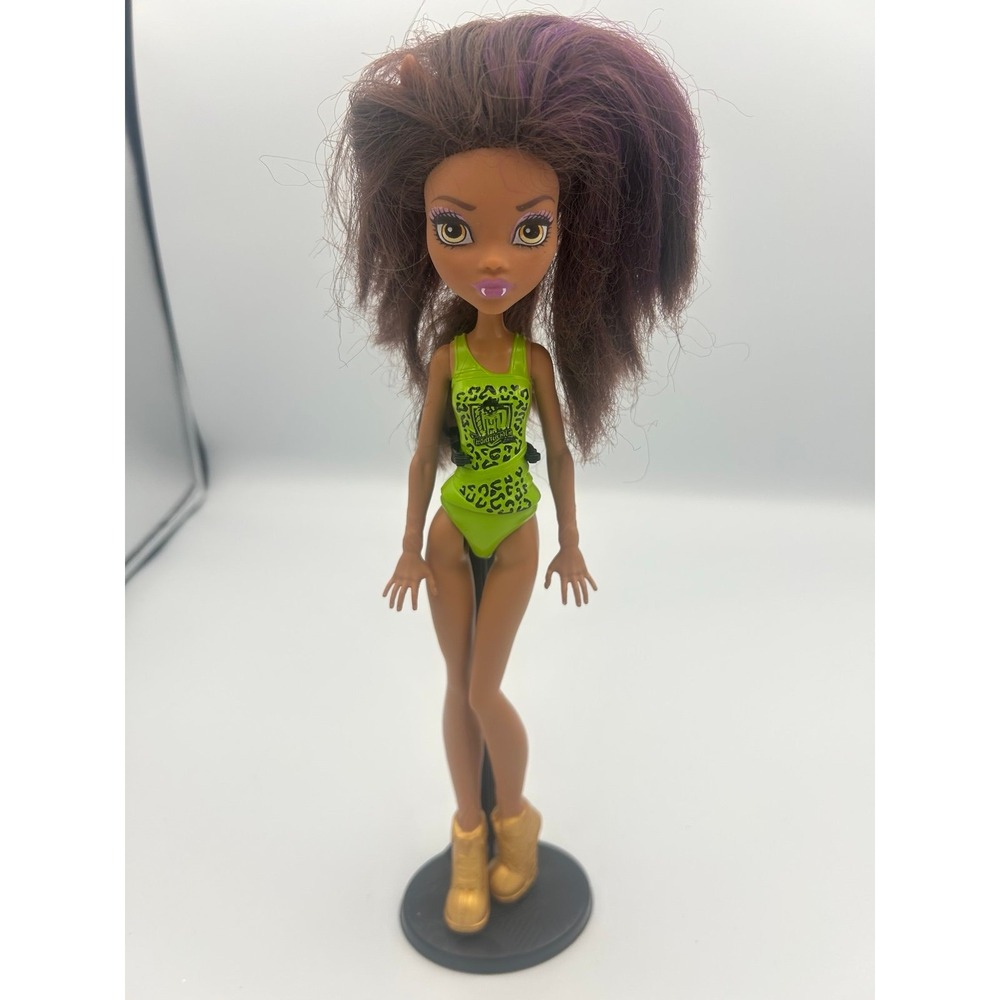 Monster High Clawdeen Cheerleading fashion doll